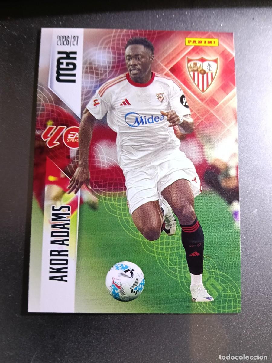 Collectable Antique Stickers: MEGACRACKS AKOR ADAMS 341 SEVILLA CROMO LIGA 2026 2027 26 27 MGK PANINI