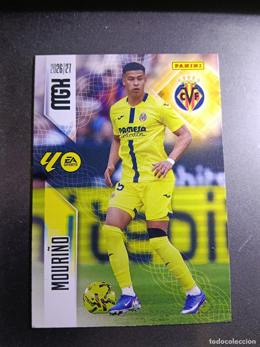 Coleccionismo cromos antiguos: MEGACRACKS MOURI&Ntilde;O 364 VILLARREAL CROMO LIGA 2026 2027 26 27 MGK PANINI