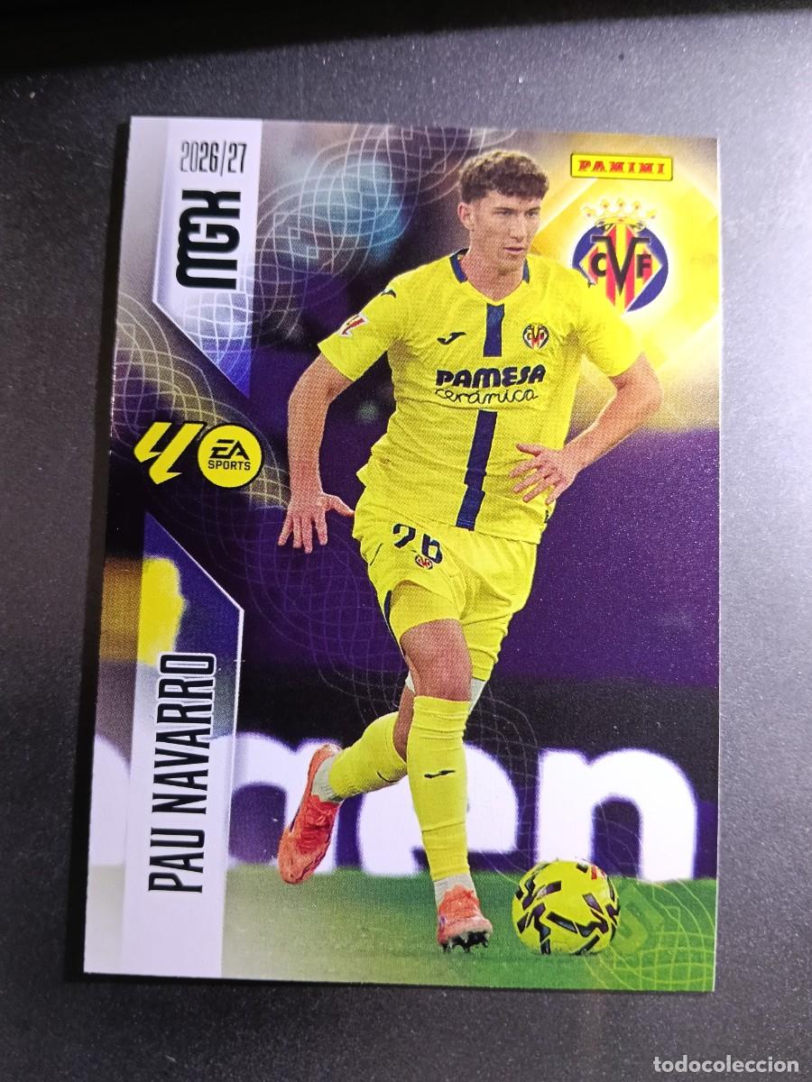Coleccionismo cromos antiguos: MEGACRACKS PAU NAVARRO 365 VILLARREAL CROMO LIGA 2026 2027 26 27 MGK PANINI