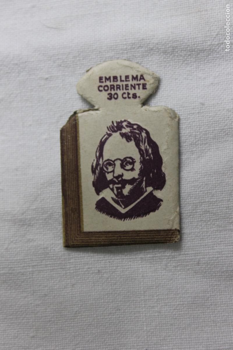 Sammeln alte Sammelbilder: EMBLEMA AUXILIO SOCIAL QUEVEDO N&ordm; 13