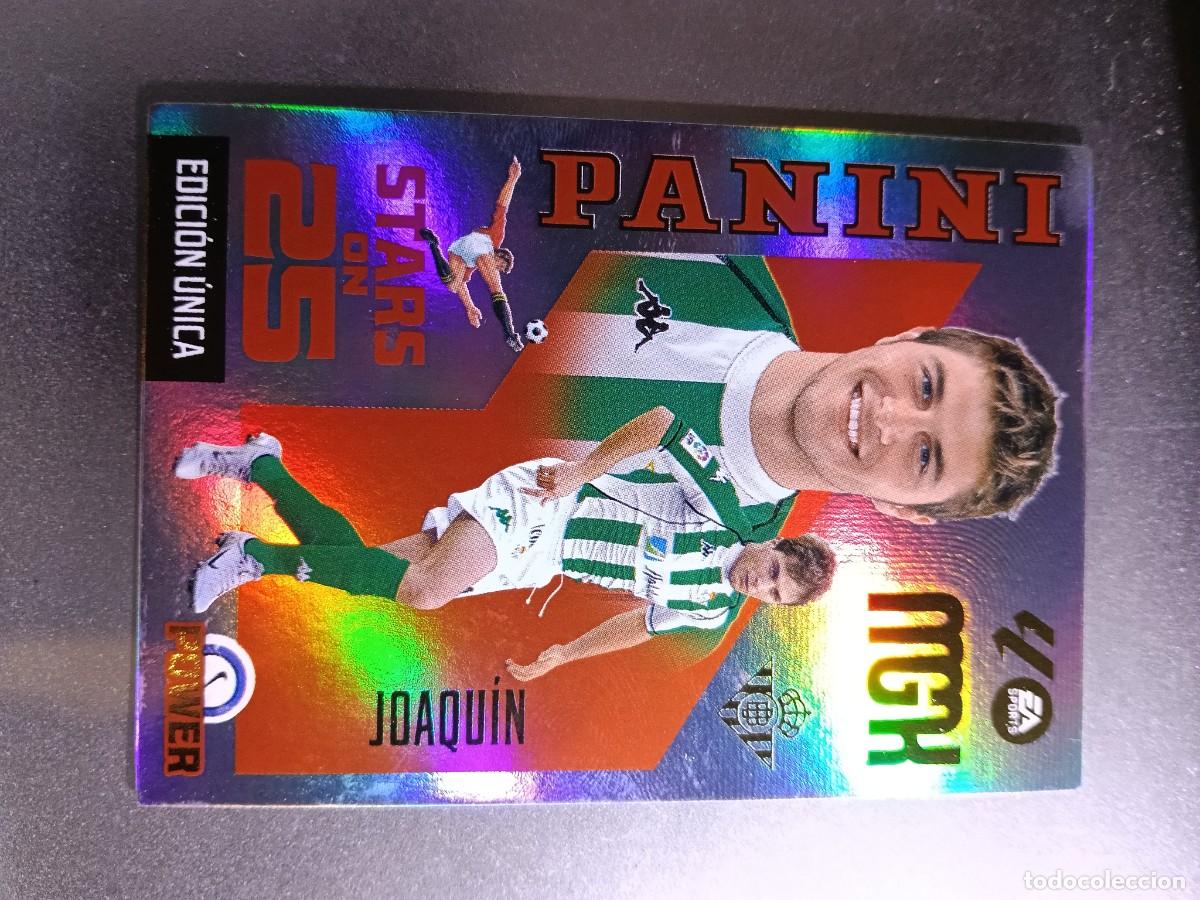 Coleccionismo cromos antiguos: MEGACRACKS JOAQUIN STARS ON 25 POWER EDICI&Oacute;N UNICA BETIS CROMO LIGA 2026 2027 26 27 MGK PANINI