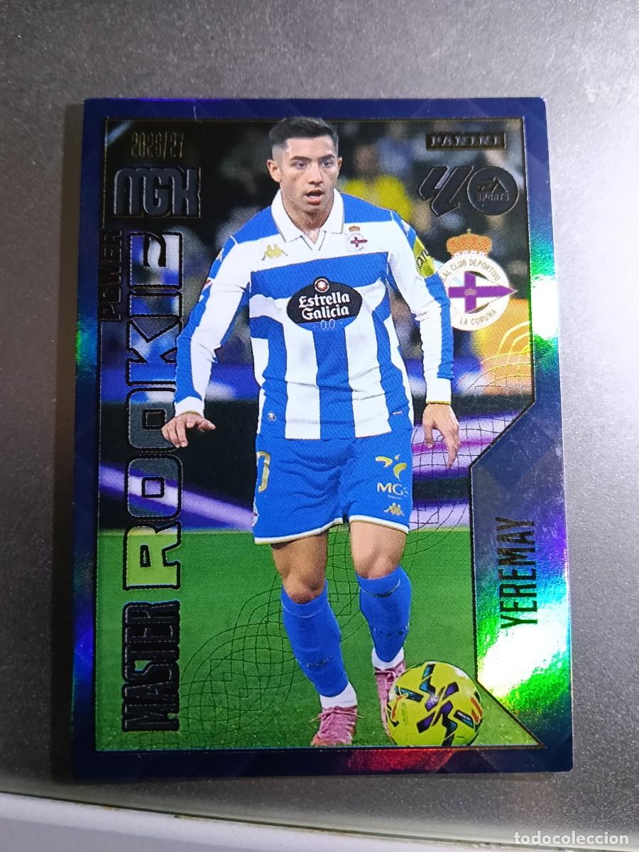Collezionismo Figurine antiche: MEGACRACKS YEREMAY 423 MASTER ROOKIE POWER 423P DEPORTIVO DE CORU&Ntilde;A LIGA 2026 2027 26 27 MGK PANINI