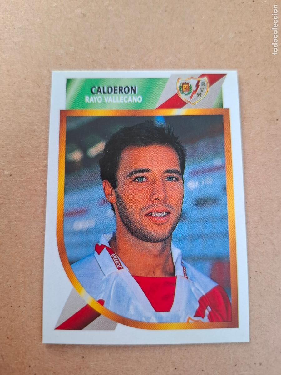Collezionismo Figurine antiche: ESTE 94 95 1994 1995 2&ordf; DIVISI&Oacute;N - CALDERON - RAYO VALLECANO ( NUNCA PEGADO )