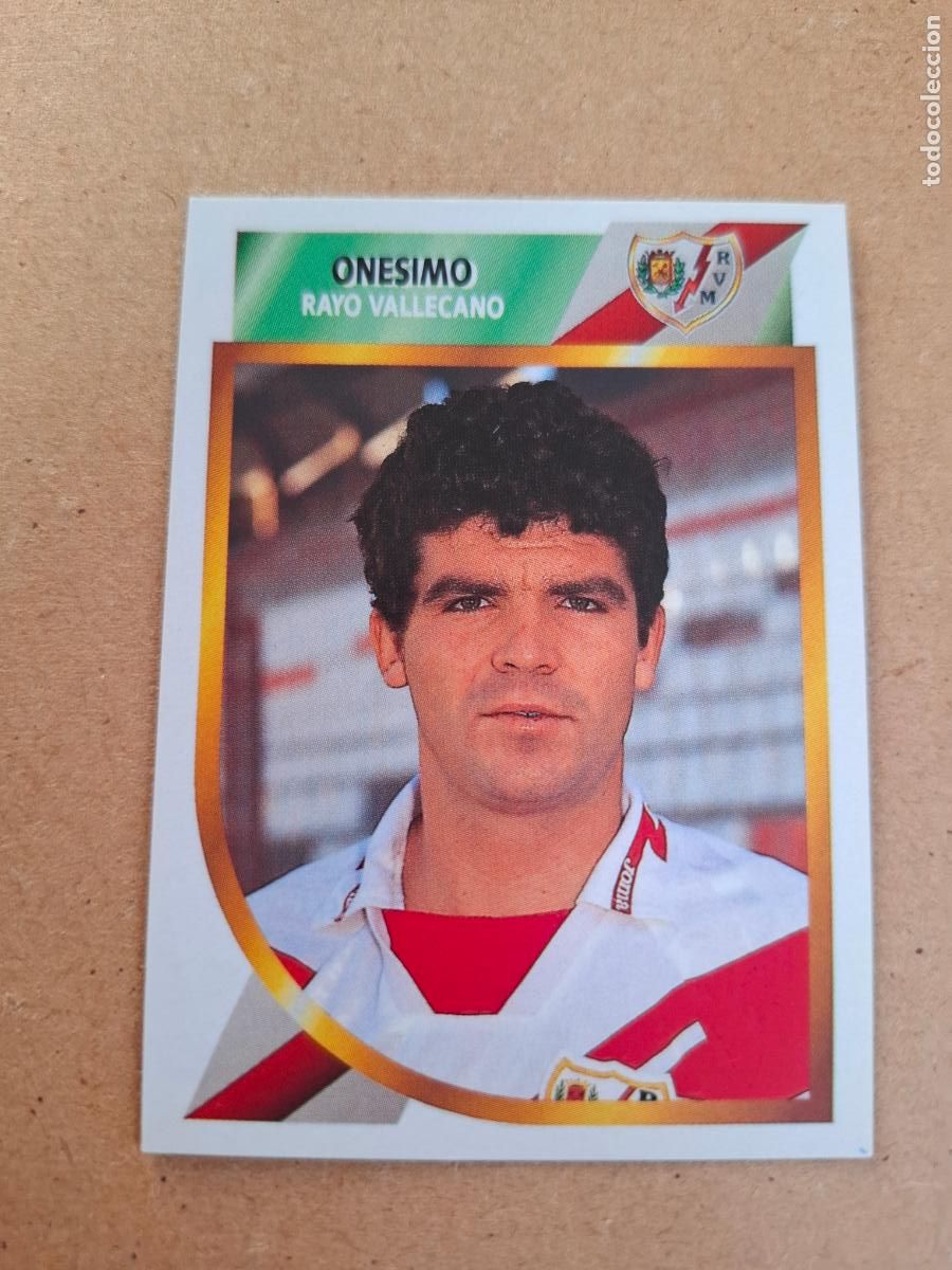 Coleccionismo cromos antiguos: ESTE 94 95 1994 1995 2&ordf; DIVISI&Oacute;N - ON&Eacute;SIMO - RAYO VALLECANO ( NUNCA PEGADO )