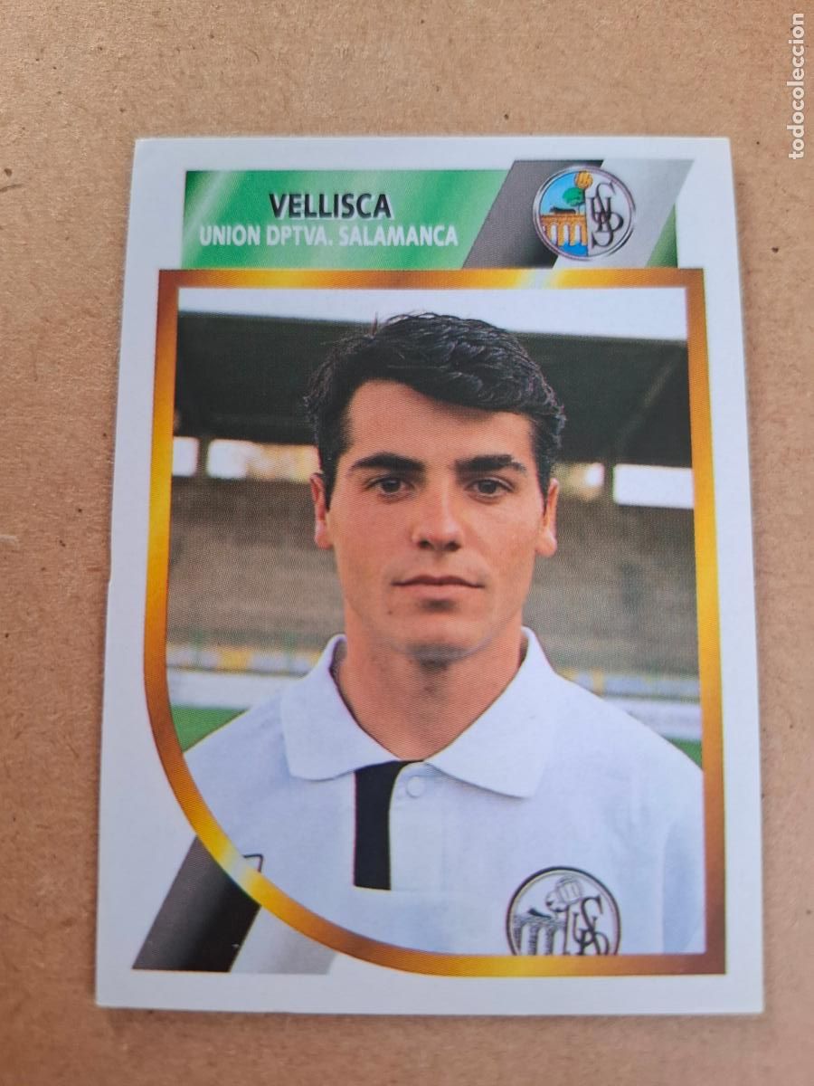 Coleccionismo cromos antiguos: ESTE 94 95 1994 1995 2&ordf; DIVISI&Oacute;N - VELLISCA - UD SALAMANCA ( NUNCA PEGADO )