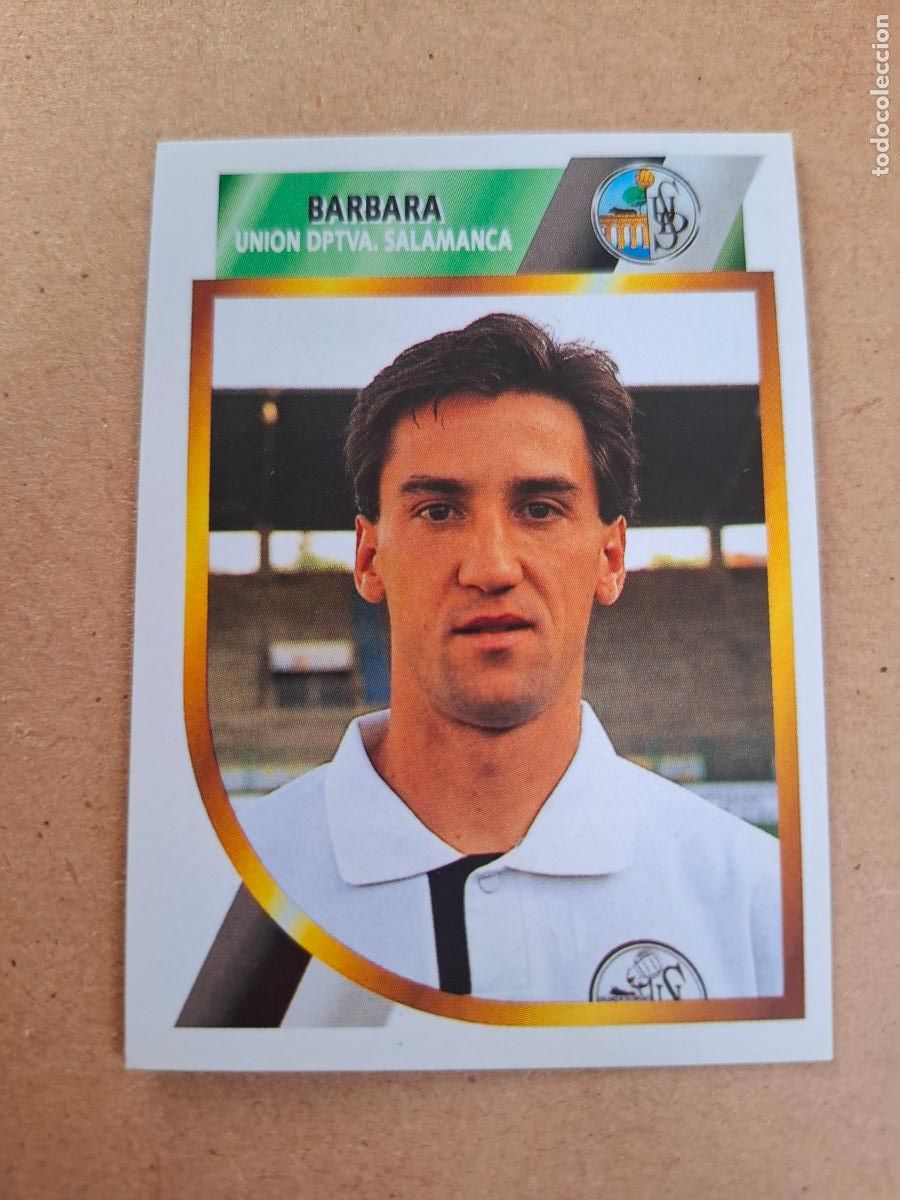 Coleccionismo cromos antiguos: ESTE 94 95 1994 1995 2&ordf; DIVISI&Oacute;N - BARBAR&Aacute; - UD SALAMANCA ( NUNCA PEGADO )