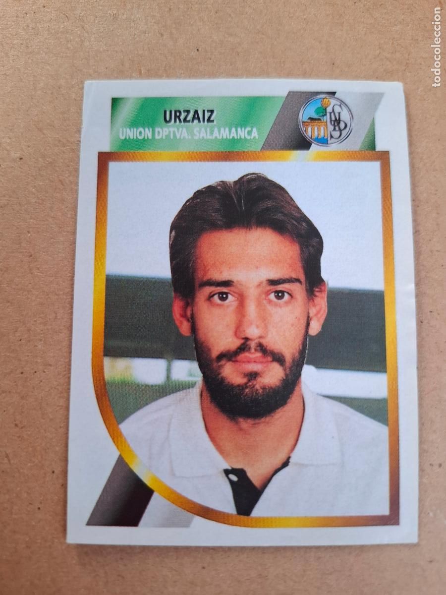 Coleccionismo cromos antiguos: ESTE 94 95 1994 1995 2&ordf; DIVISI&Oacute;N - URZAIZ - UD SALAMANCA ( NUNCA PEGADO )