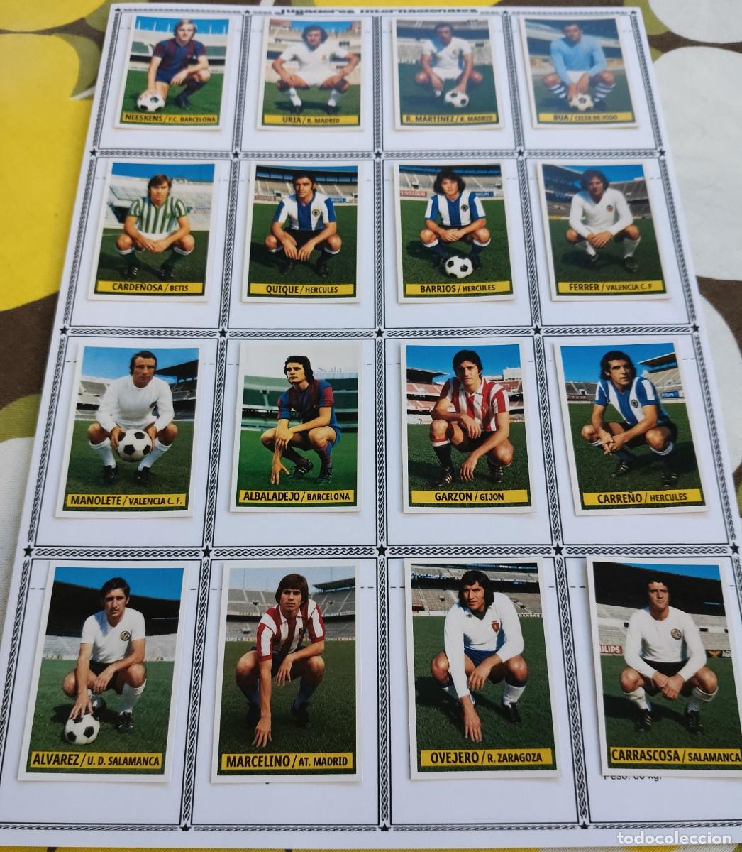 Coleccionismo cromos antiguos: &Uacute;LTIMOS FICHAJES ESTE 1974 75 74 75 Ediciones TABAZK EDICI&Oacute;N RESTAURADA Y MEJORADA