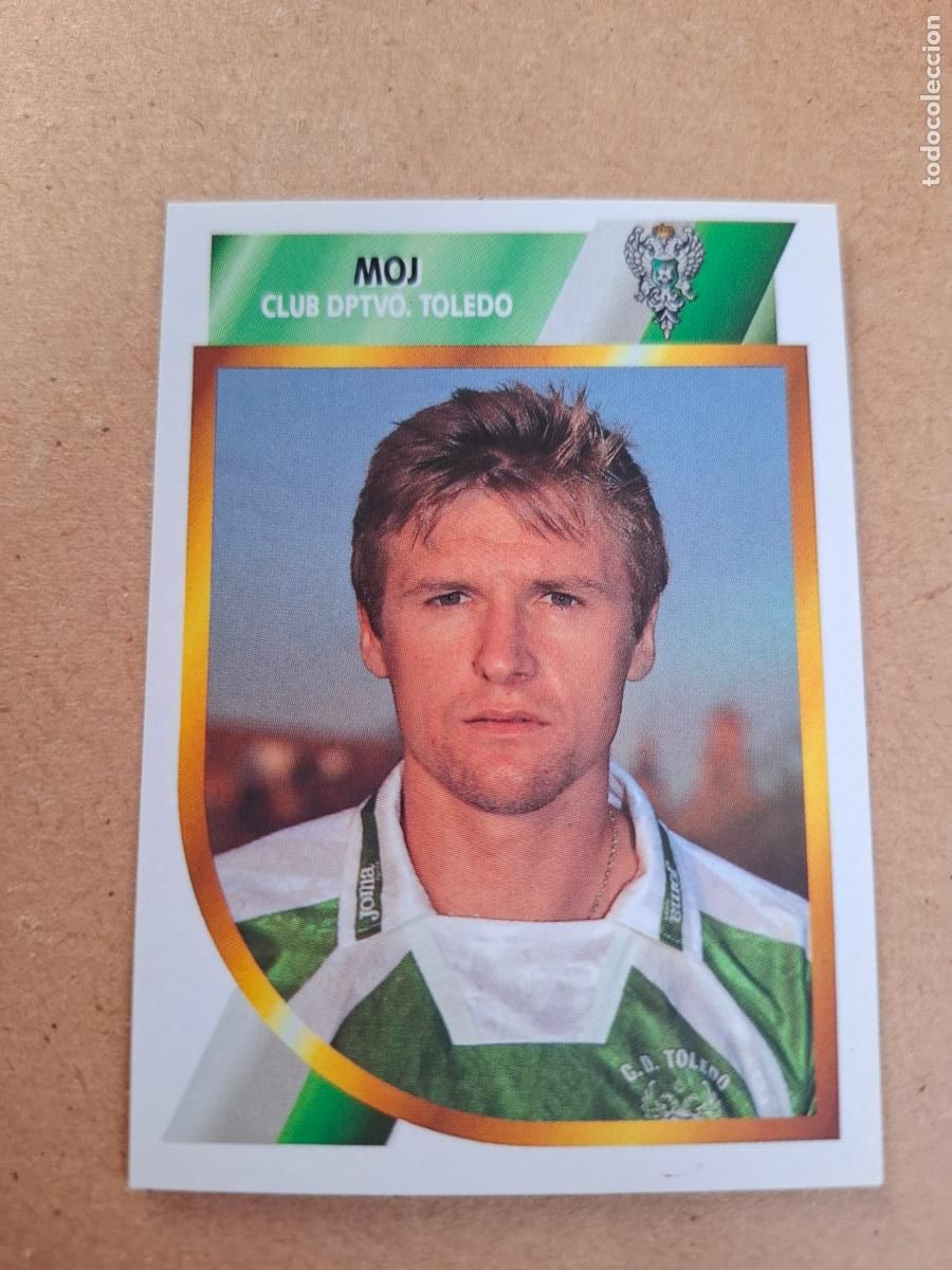 Coleccionismo cromos antiguos: ESTE 94 95 1994 1995 2&ordf; DIVISI&Oacute;N - MOJ - CD. TOLEDO ( NUNCA PEGADO )