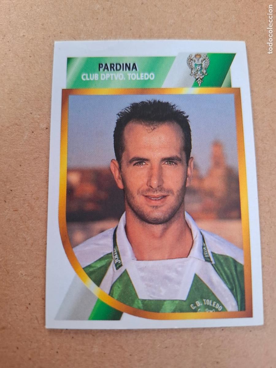 Coleccionismo cromos antiguos: ESTE 94 95 1994 1995 2&ordf; DIVISI&Oacute;N - PARDINA - CD. TOLEDO ( NUNCA PEGADO )