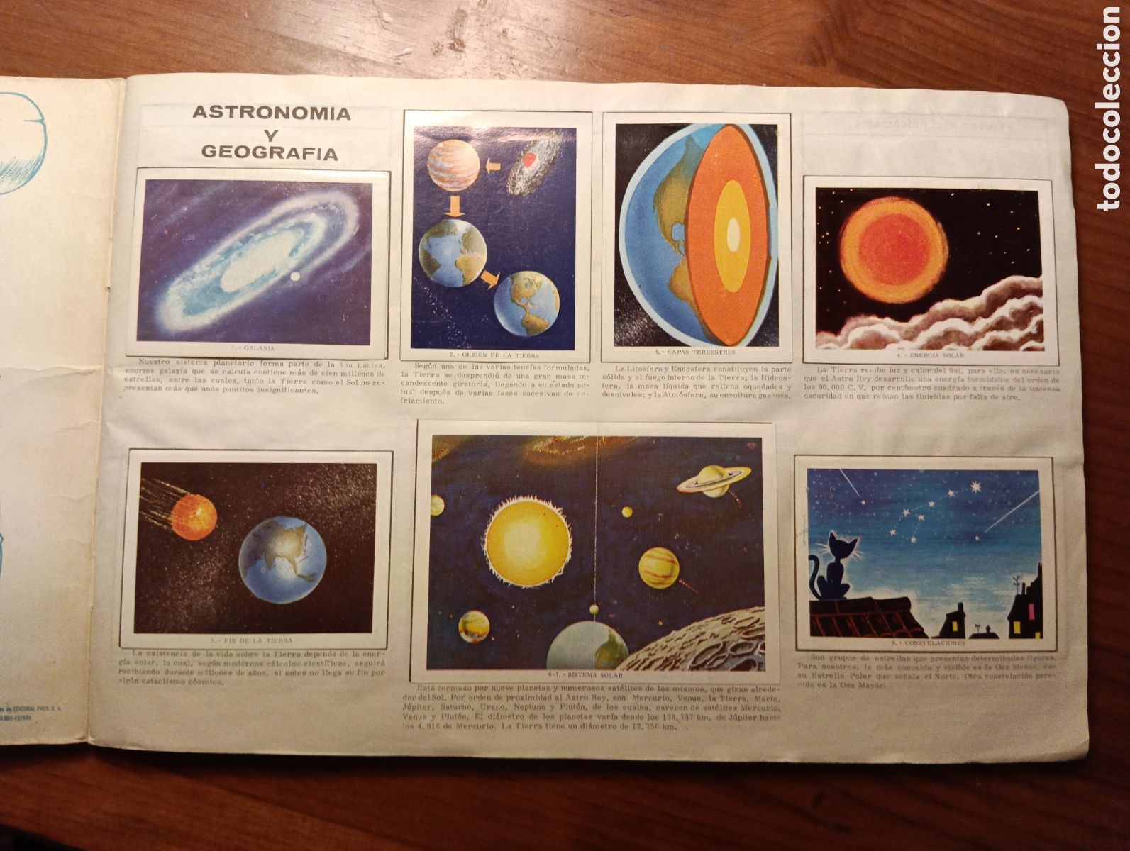 Coleccionismo cromos antiguos: Ciencia y Arte, Libro para cromos - Foto 2
