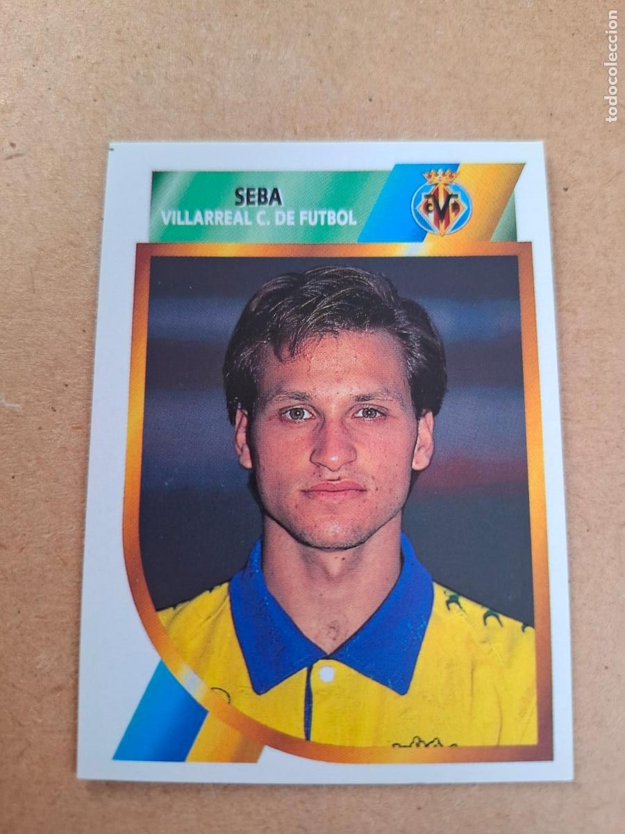 Coleccionismo cromos antiguos: ESTE 94 95 1994 1995 2&ordf; DIVISI&Oacute;N - SEBA - VILLARREAL CF ( NUNCA PEGADO )