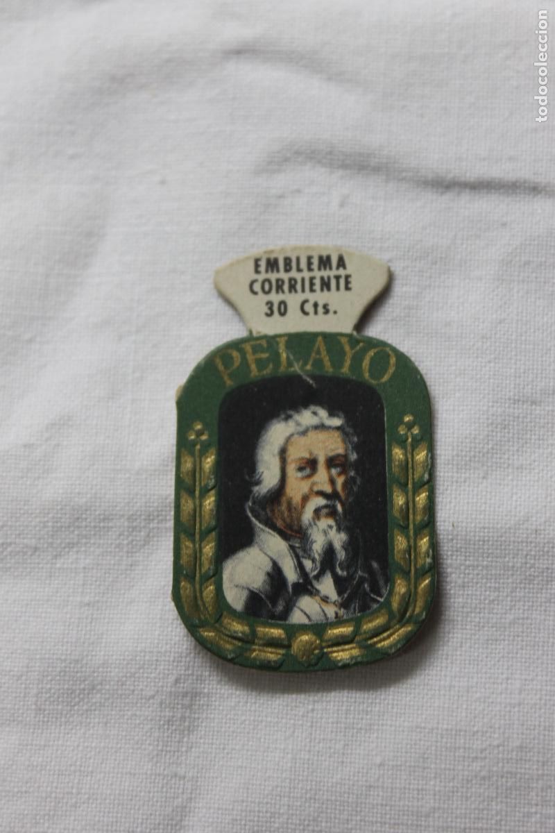 Coleccionismo cromos antiguos: EMBLEMA AUXILIO SOCIAL PELAYO N&ordm; 8