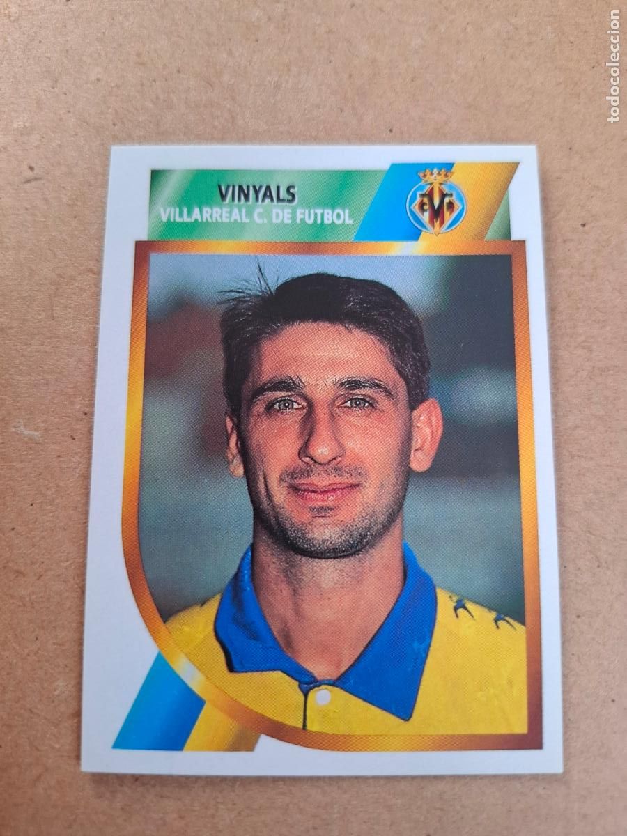 Coleccionismo cromos antiguos: ESTE 94 95 1994 1995 2&ordf; DIVISI&Oacute;N - VINYALS - VILLARREAL CF ( NUNCA PEGADO )