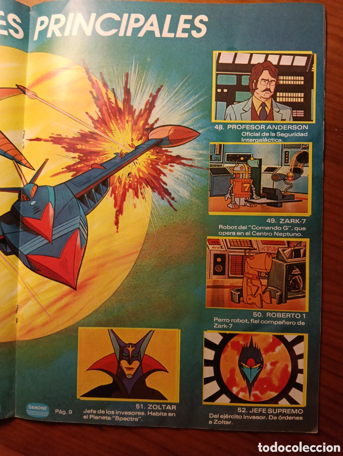 Coleccionismo cromos antiguos: La batalla de los Planetas, Danone - Foto 7