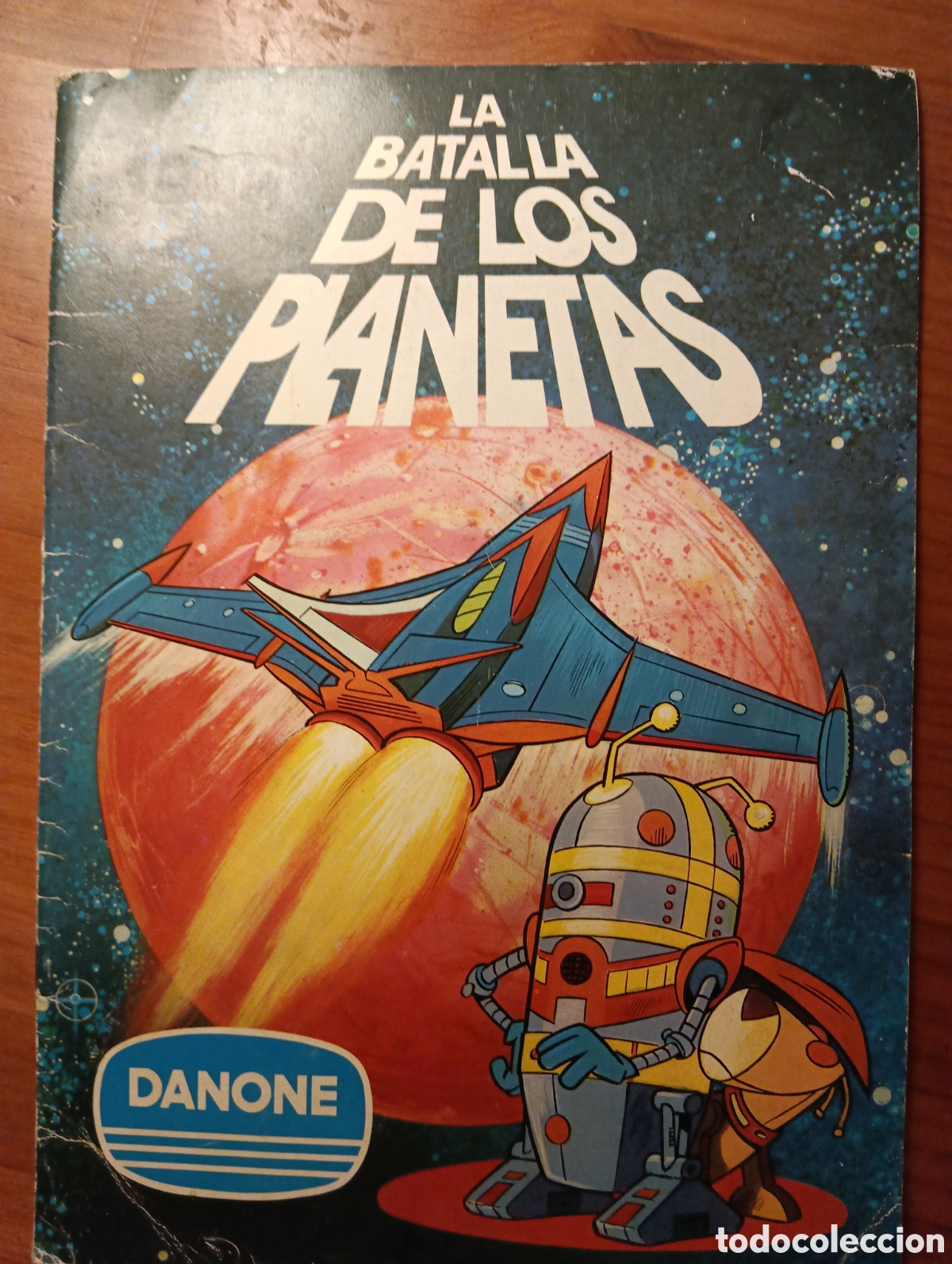 Coleccionismo cromos antiguos: La batalla de los Planetas, Danone