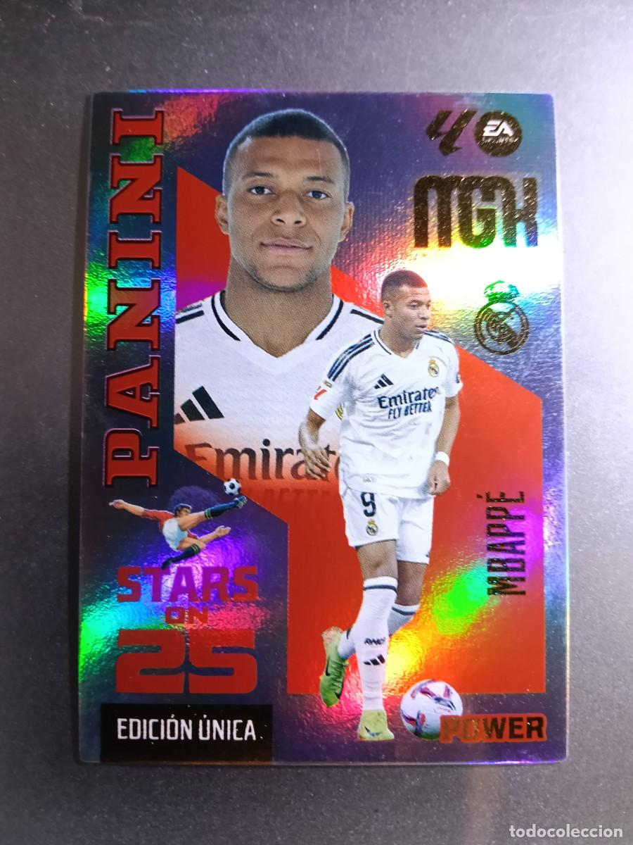 Coleccionismo cromos antiguos: MEGACRACKS MBAPPE STARS ON 25 POWER 450P REAL MADRID EDICION UNICA LIGA 2026 2027 26 27 MGK PANINI