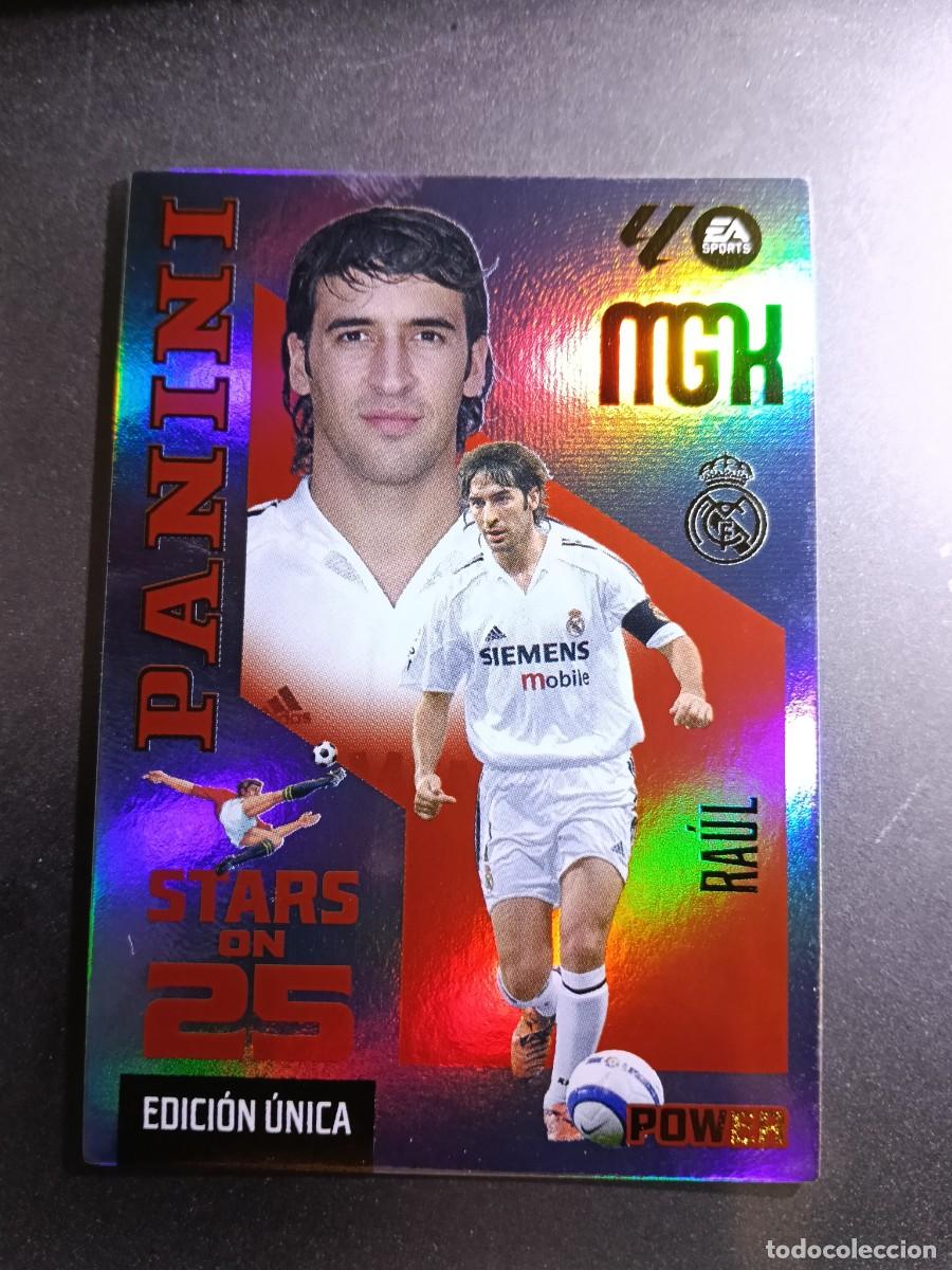 Coleccionismo cromos antiguos: MEGACRACKS RAUL STARS ON 25 POWER 441P REAL MADRID EDICION UNICA LIGA 2026 2027 26 27 MGK PANINI
