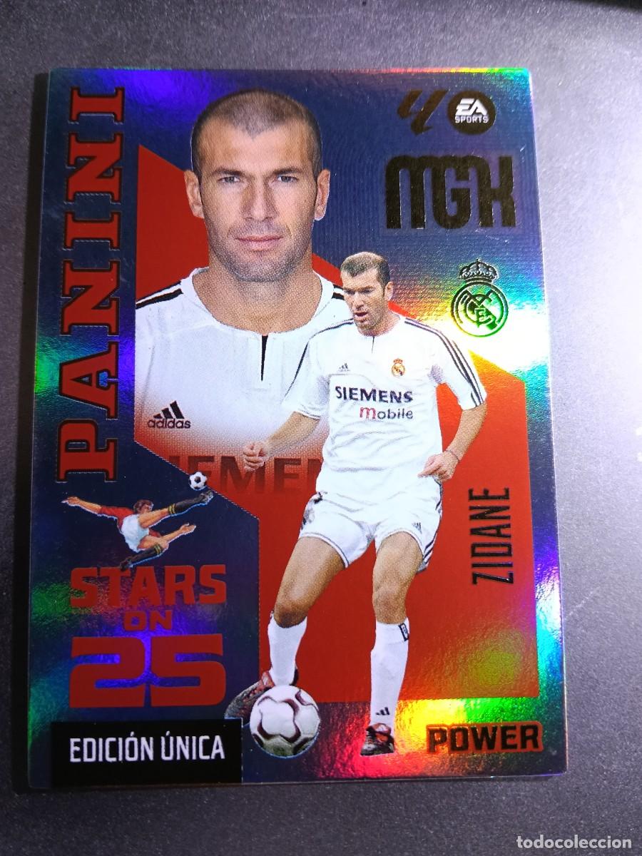 Sammeln alte Sammelbilder: MEGACRACKS ZIDANE STARS ON 25 POWER 430P REAL MADRID EDICION UNICA LIGA 2026 2027 26 27 MGK PANINI