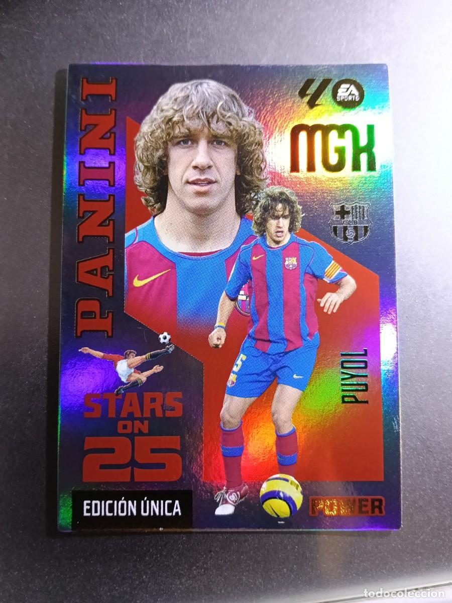 Sammeln alte Sammelbilder: MEGACRACKS PUYOL 429 STARS ON 25 POWER 429P BARCELONA EDICION UNICA LIGA 2026 2027 26 27 MGK PANINI