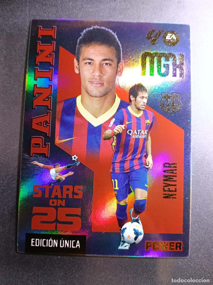 Collezionismo Figurine antiche: MEGACRACKS NEYMAR 446 STARS ON 25 POWER 446P BARCELONA EDICION UNICA LIGA 2026 2027 26 27 MGK PANINI