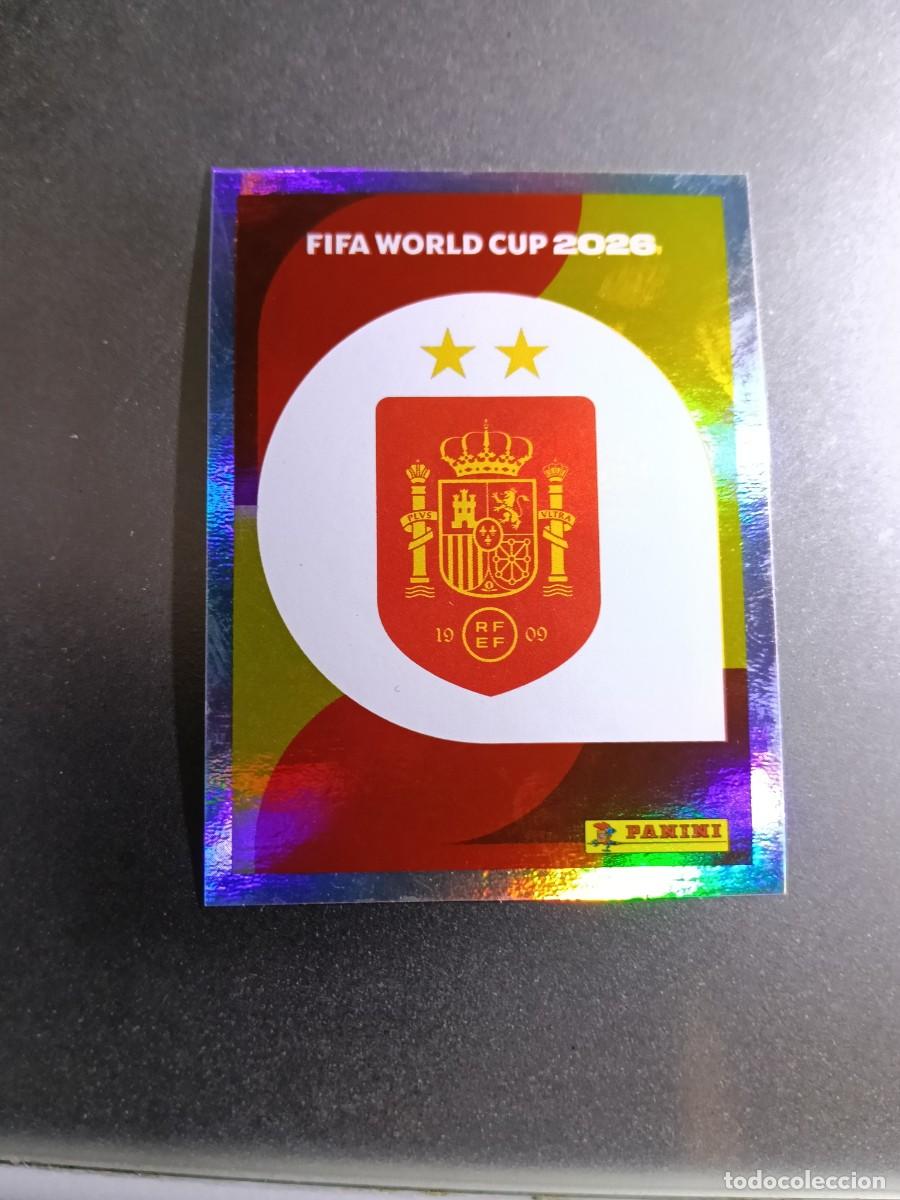 Collectable Antique Stickers: CROMO ESCUDO ESPA&Ntilde;A 1 BIS ESP 1 FIFA WORLD CUP 2026 MUNDIAL PANINI NUNCA PEGADO