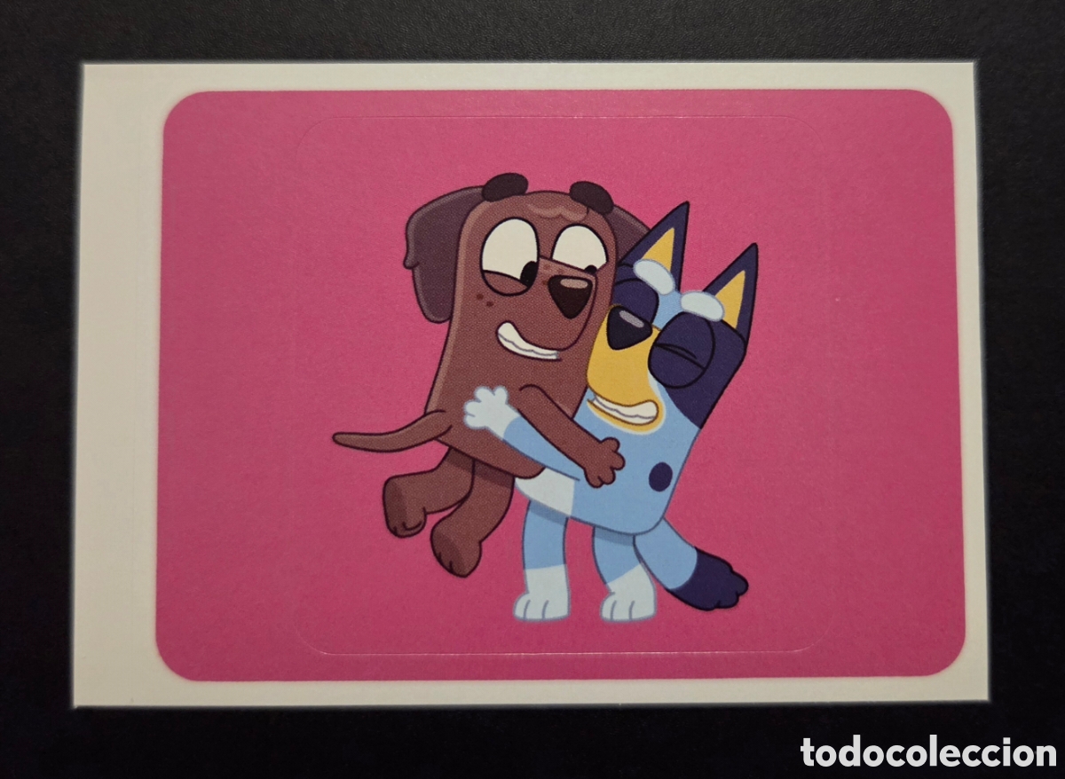 Collectable Antique Stickers: CROMO N&deg; 49 BLUEY FUNNY YUMMY 2026 PANINI