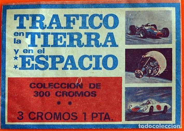 Coleccionismo cromos antiguos: SOBRE DE CROMOS ALBUM TRAFICO EN LA TIERRA Y EN EL ESPACIO DE ARTFI (SIN ABRIR)