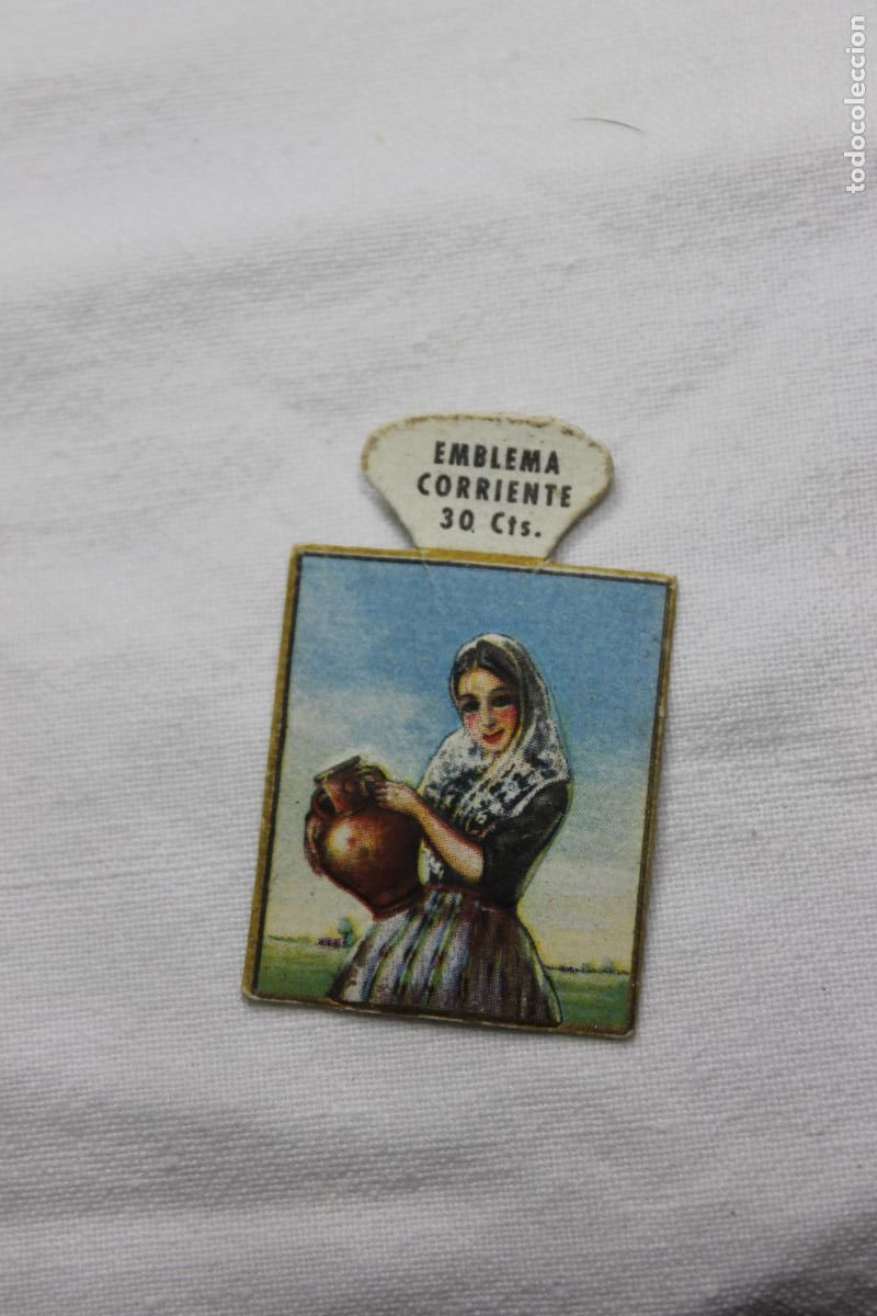 Coleccionismo cromos antiguos: EMBLEMA AUXILIO SOCIAL MALLORCA N&ordm; 8