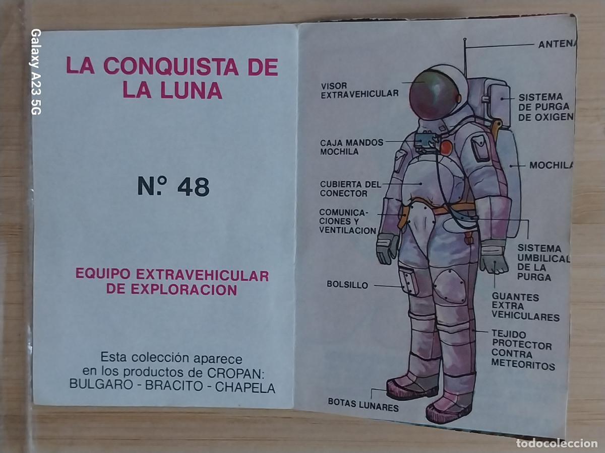 Collectable Antique Stickers: CROPAN MEGATON EL MUNDO QUE NO VES CROMO 48 GRUPO EXTRAVEHICULAR EXPLORACION RECUPERADO ORIGINAL