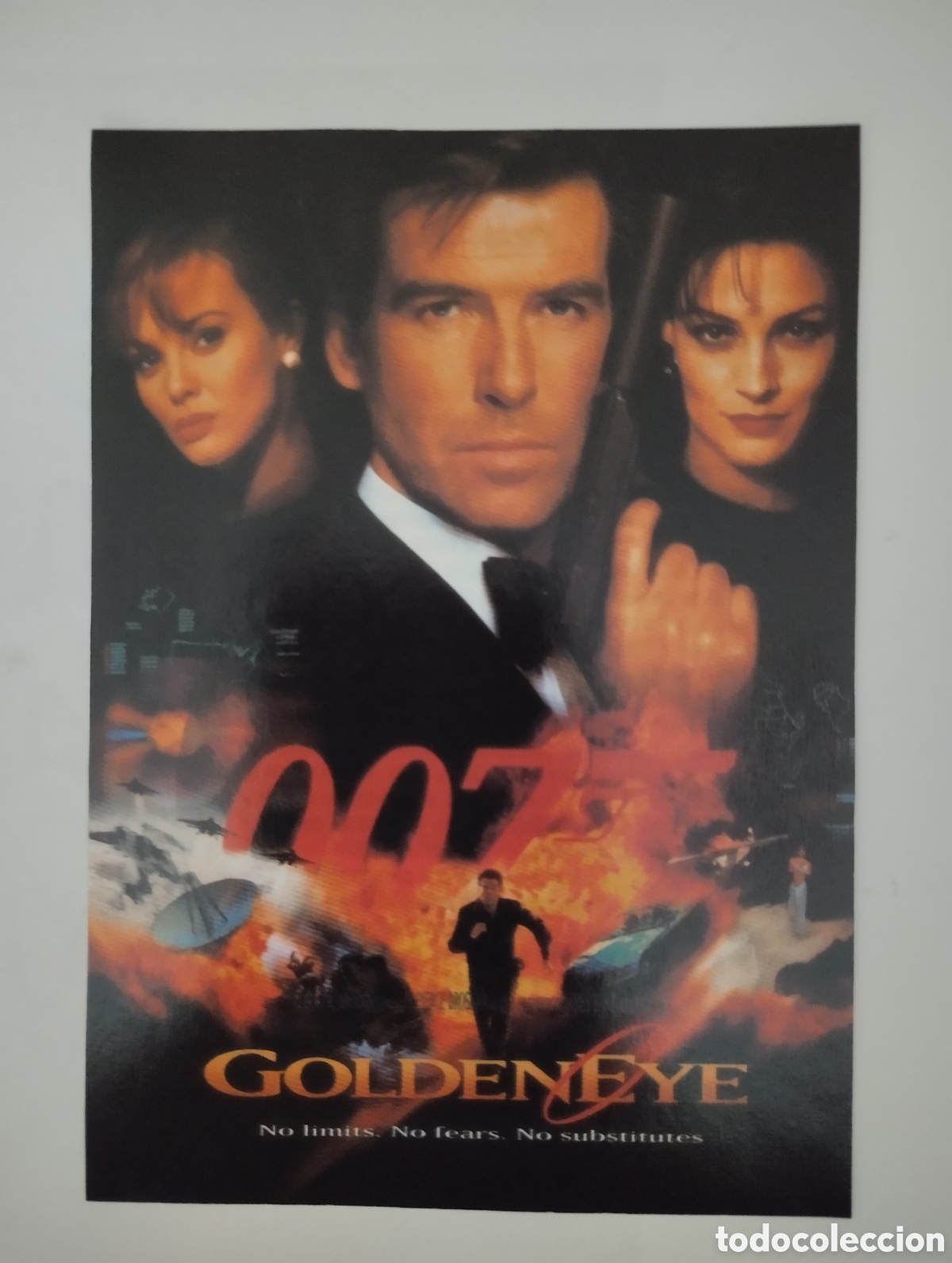 Coleccionismo cromos antiguos: Minificha N1274 007 Goldeneye - 1995 - V.O.