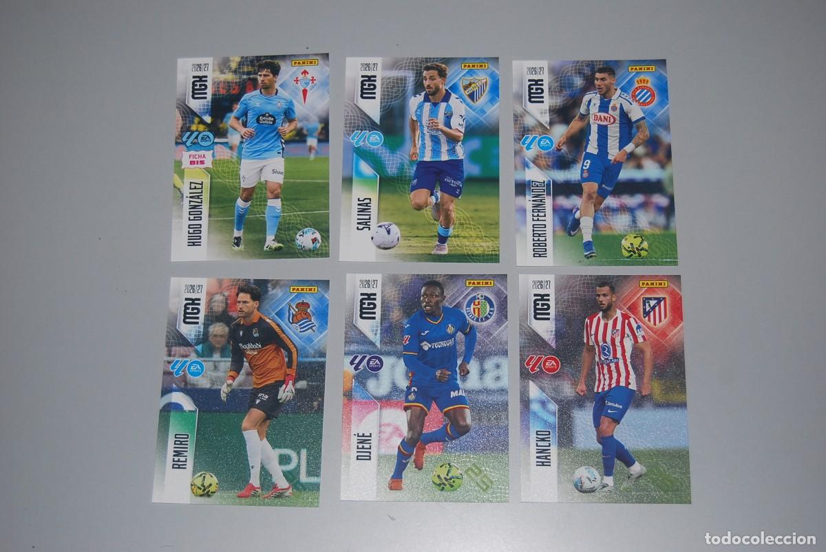 Coleccionismo cromos antiguos: LOTE DE 6 MGK MEGACRACCKS 2026-2027, 26-27 (VER FOTOS PARA IDENTIFICAR NOMBRES Y NUMEROS)