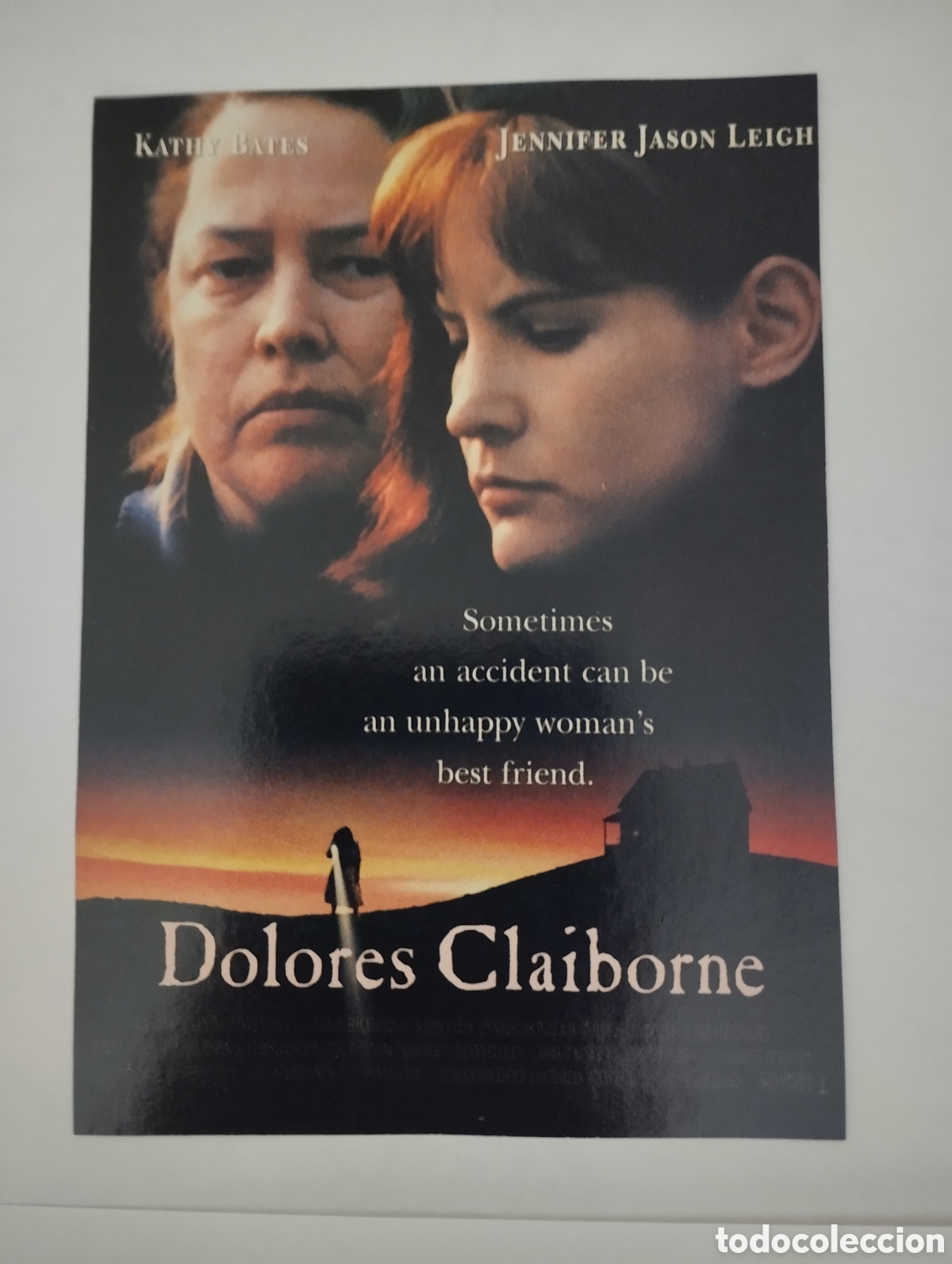 Coleccionismo cromos antiguos: Minificha N1279 Eclipse Total Dolores Claiborne - 1995 - V.O.