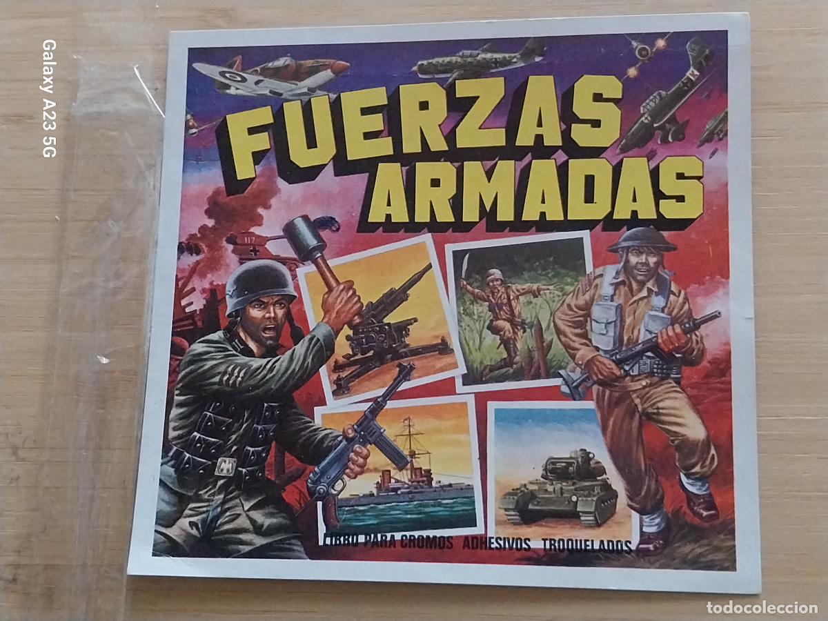 Collectable Antique Stickers: FUERZAS ARMADAS MAGA A&Ntilde;O 1981 FOLLETO CARTONCILLO ORIGINAL PROMOCIONAL 11.3X10.7CMS ORIGINAL