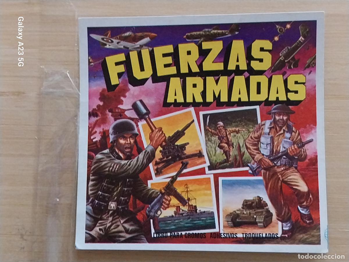 Collectable Antique Stickers: FUERZAS ARMADAS MAGA A&Ntilde;O 1981 FOLLETO CARTONCILLO ORIGINAL PROMOCIONAL *** 11.3X10.7CMS ORIGINAL