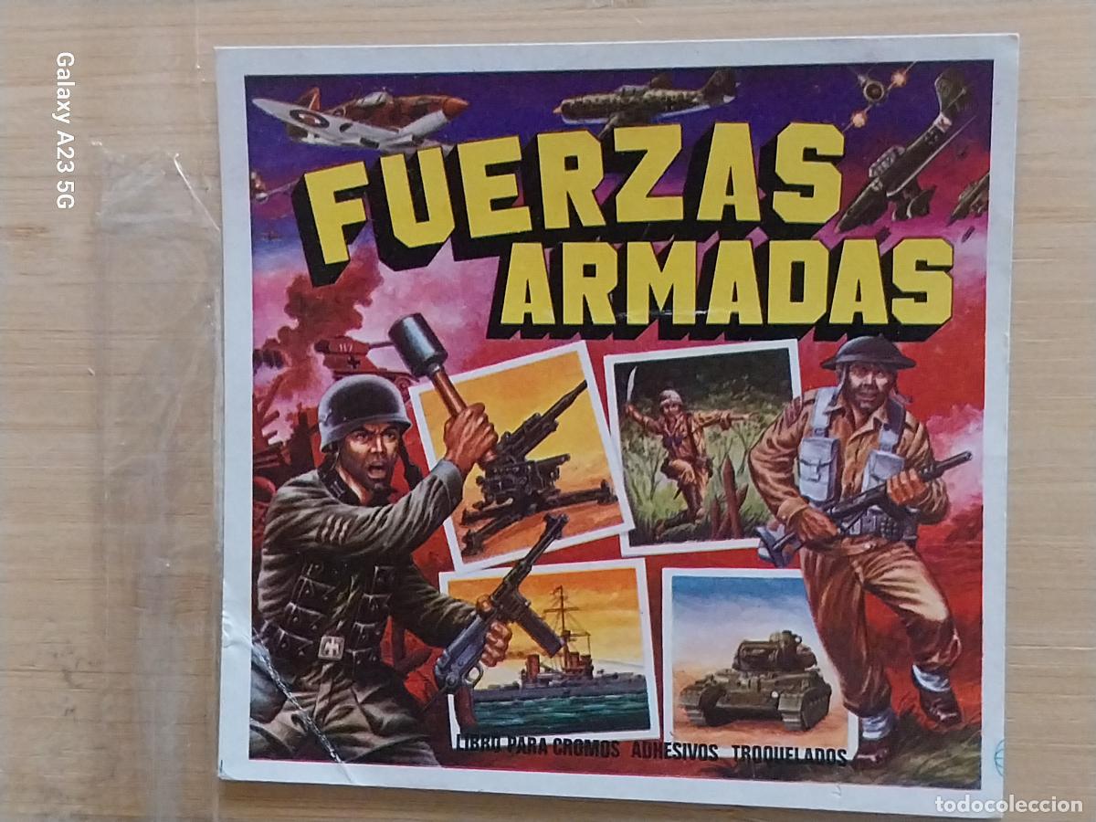 Collectable Antique Stickers: FUERZAS ARMADAS MAGA A&Ntilde;O 1981 FOLLETO CARTONCILLO ORIGINAL PROMOCIONAL ** 11.3X10.7CMS ORIGINAL