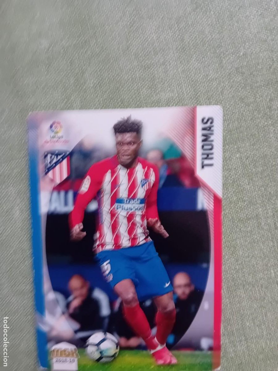 Coleccionismo cromos antiguos: Thomas Partey MGK 18-19 Atl&eacute;tico Madrid - Foto 1