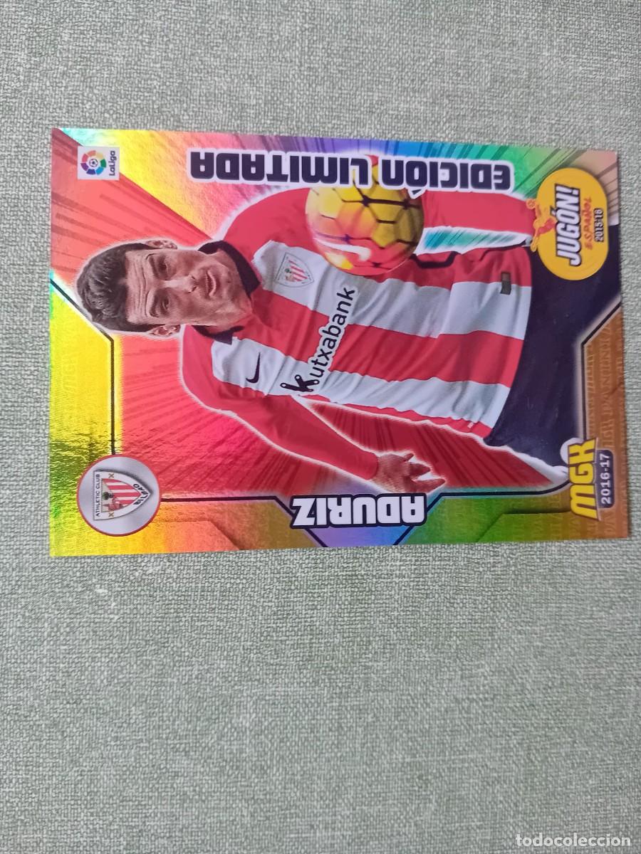 Collectable Antique Stickers: Aritz Aduriz Edici&oacute;n Limitada Jug&oacute;n de Oro 46 B Athletic Club megacracks 16-17