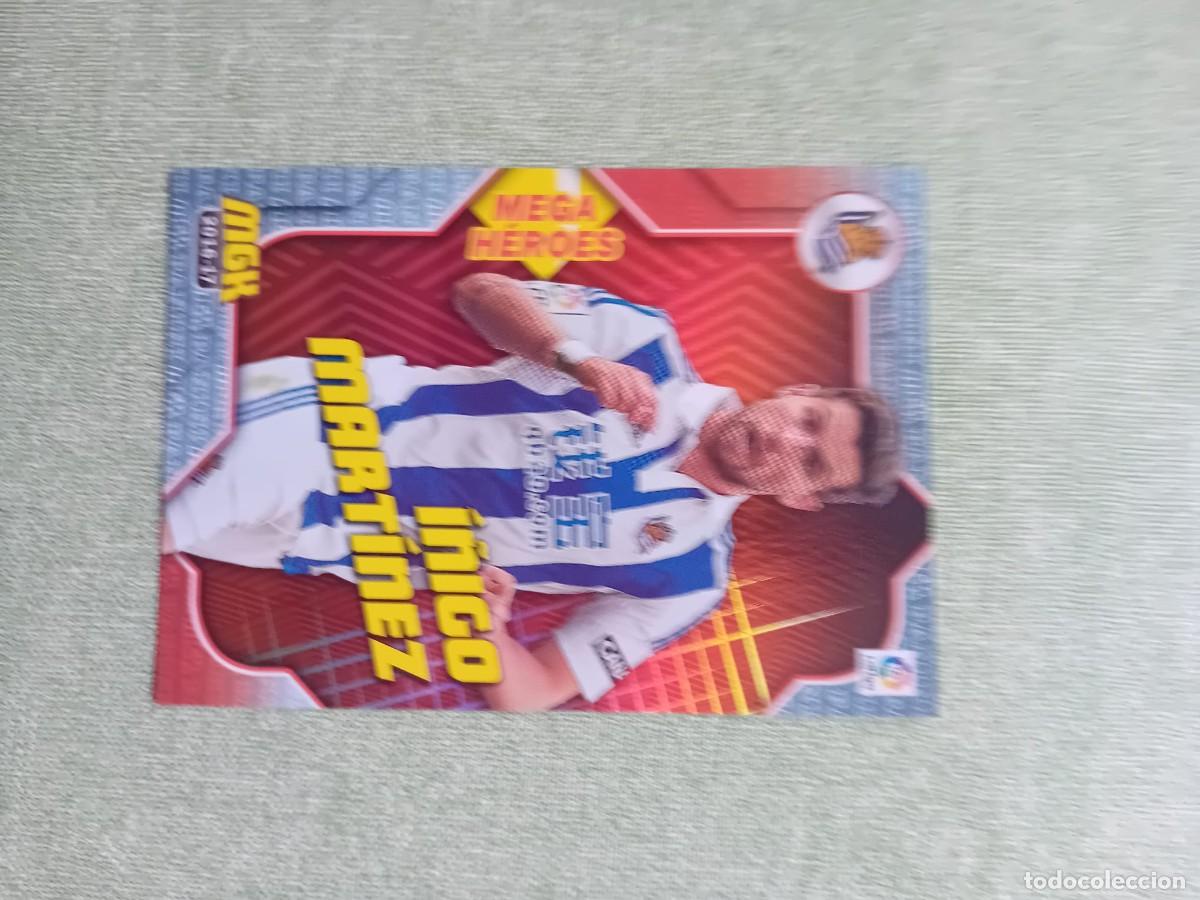 Coleccionismo cromos antiguos: I&ntilde;igo Mart&iacute;nez Mega H&eacute;roes MGK 16-17 430 Real Sociedad