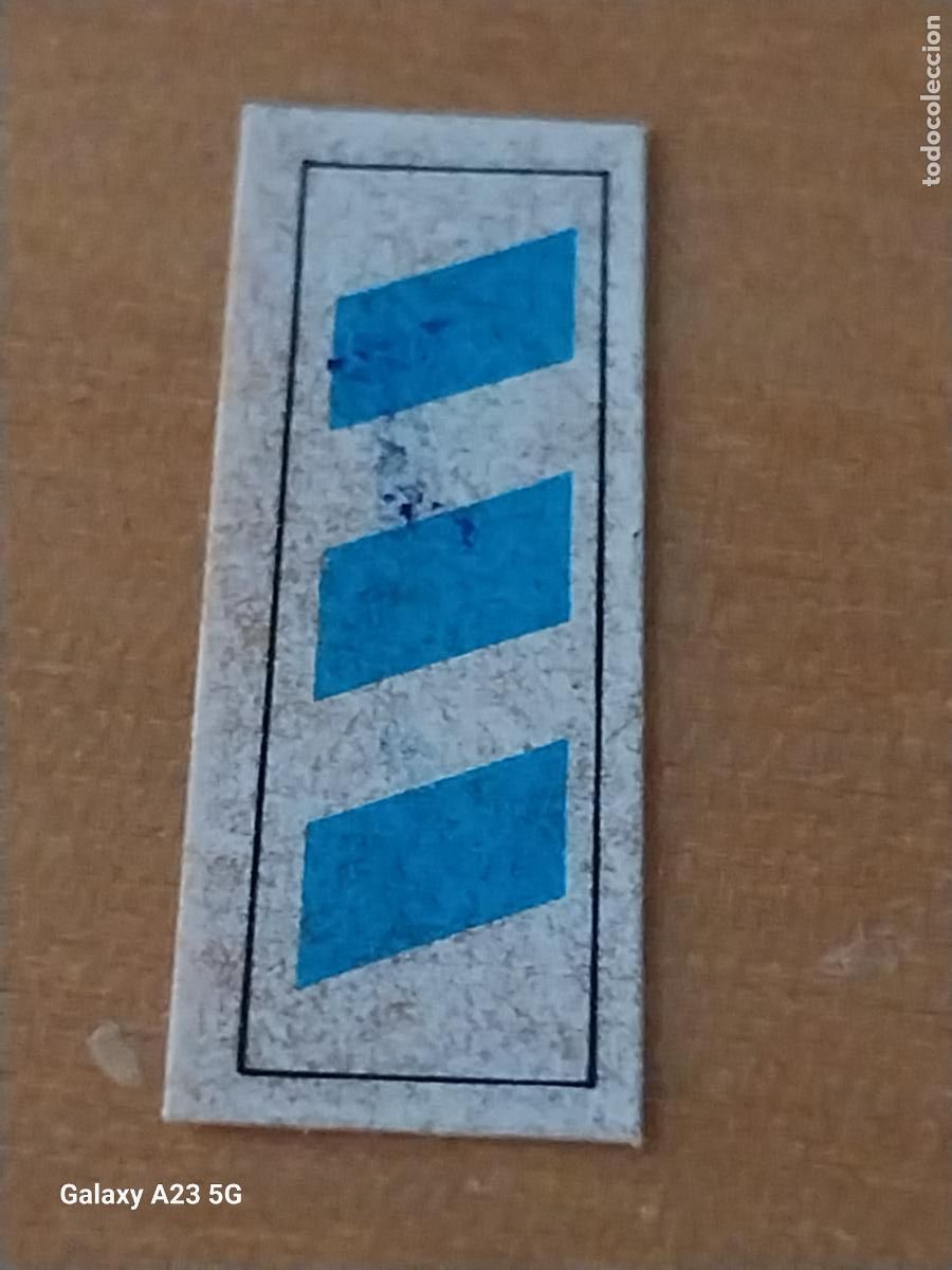 Sammeln alte Sammelbilder: BIMBO AVENTURA DEL TREN A&Ntilde;O 1975 SE&Ntilde;AL POCO VISIBLE CROMO RECUPERADO 2.3CMS ALTO