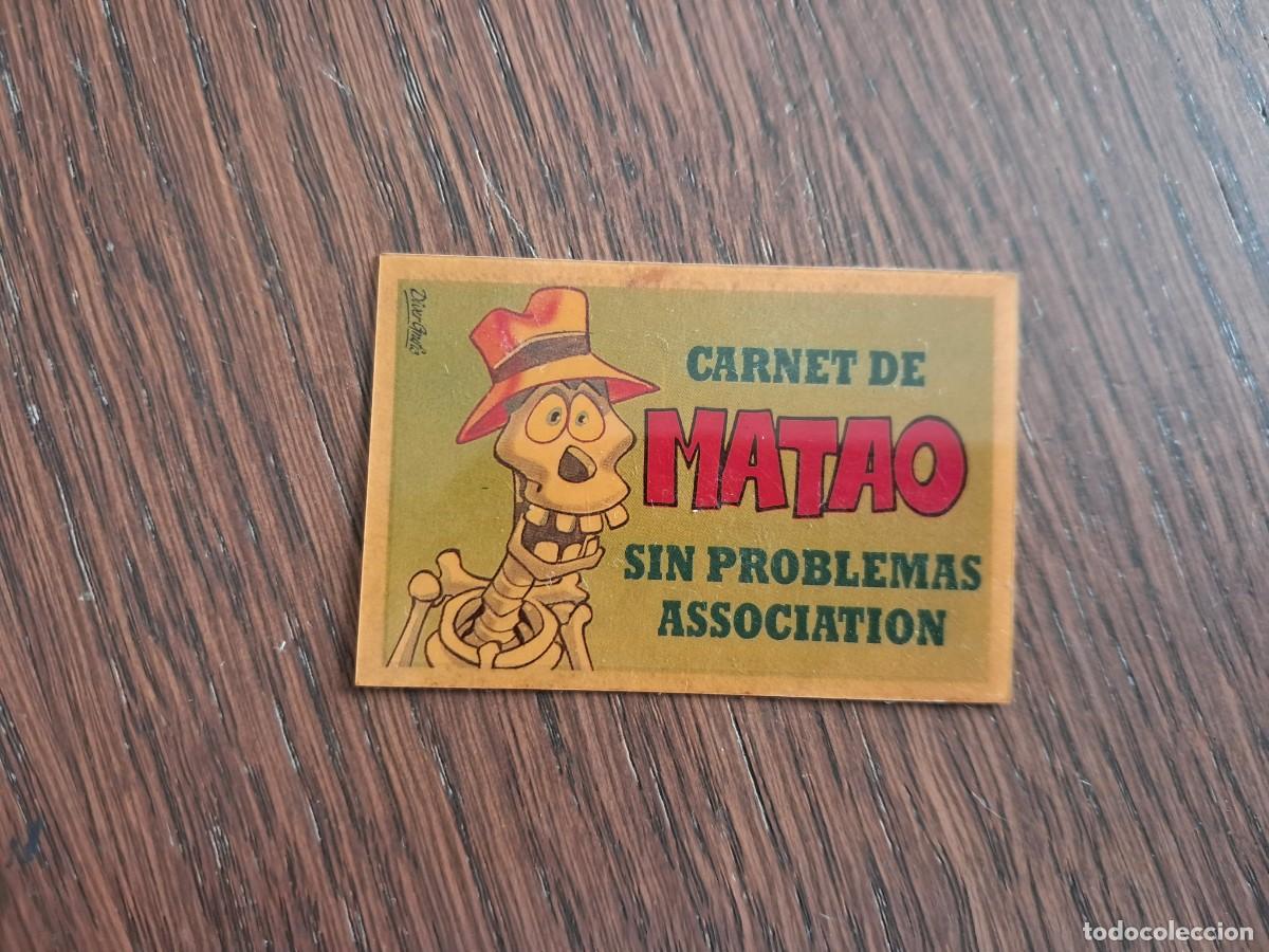 Coleccionismo cromos antiguos: cromo adhesivo de bollycao, bolly-carnet, carnet de matao. sin pegar.