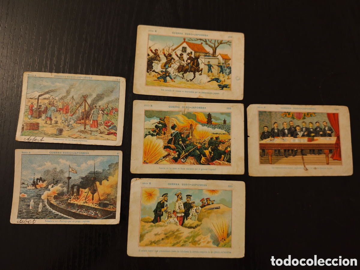 Coleccionismo cromos antiguos: [Reservado] Guerra ruso-japonesa