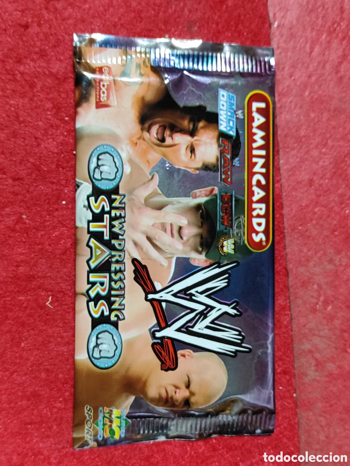 Coleccionismo cromos antiguos: Lamincards New Pressing Star W W F MUND MC CROMO SPORT 2008 SIN ABRIR