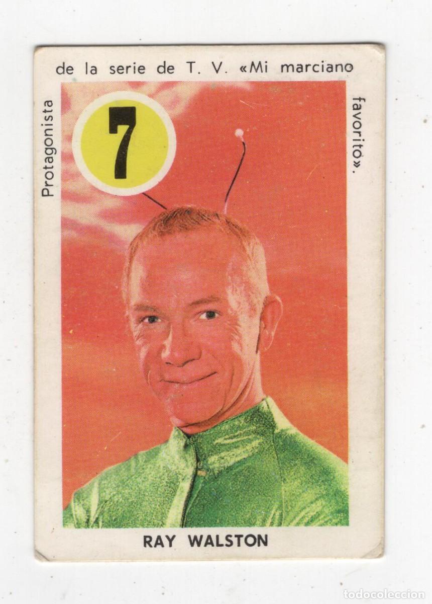 Coleccionismo cromos antiguos: CROMO / CARTA FHER RAYWALSTON MI MARCIANO FAVORITO ASES Y ESTRELLAS A&Ntilde;O 1969 IMAGEN DOS CARAS