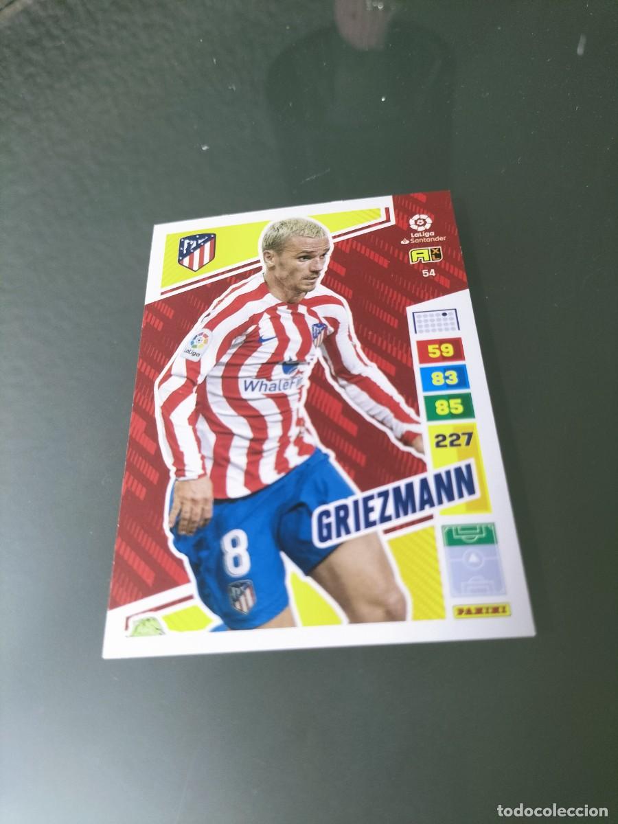 Coleccionismo cromos antiguos: 1 CROMO FICHA PANINI ADRENALYN 2022-2023 22-23 ATLETICO MADRID 54 GRIEZMANN