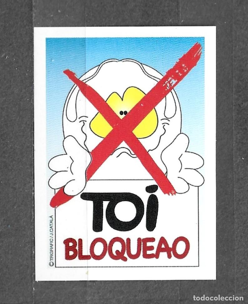 Coleccionismo cromos antiguos: Cromo Toi 2022 - N&ordm; 72 - TOI BLOQUEAO