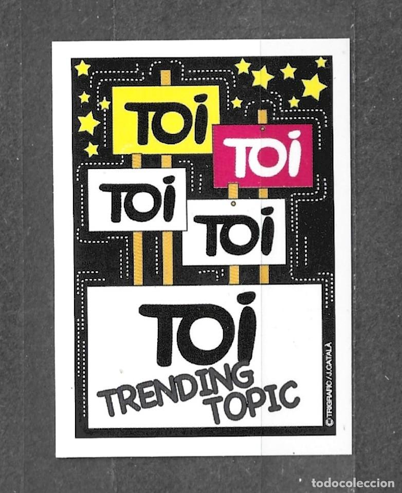 Coleccionismo cromos antiguos: Cromo Toi 2022 - N&ordm; 76 - TOI TRENDING TOPIC