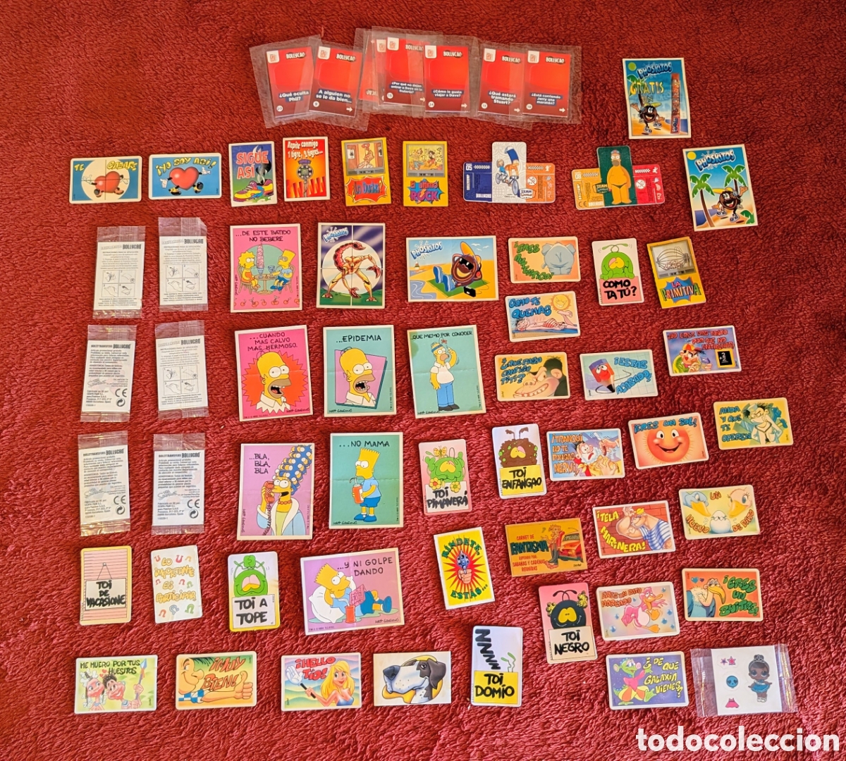 Coleccionismo cromos antiguos: Lote cromos bolleria Bollycao phoskitos