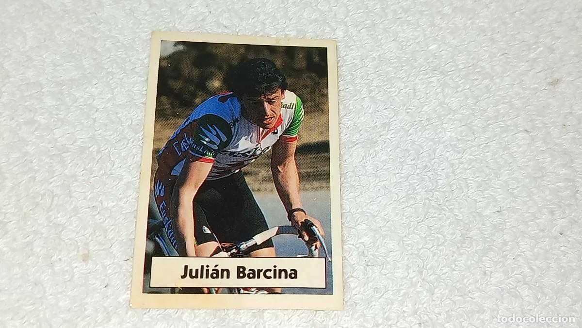 Coleccionismo cromos antiguos: BIMBO BIMBOCAO : ANTIGUO CROMO N&ordm; 47 LA VUELTA CICLISTA DE BIMBO - JULIAN BARCINA A&Ntilde;OS 90 SIN PEGAR