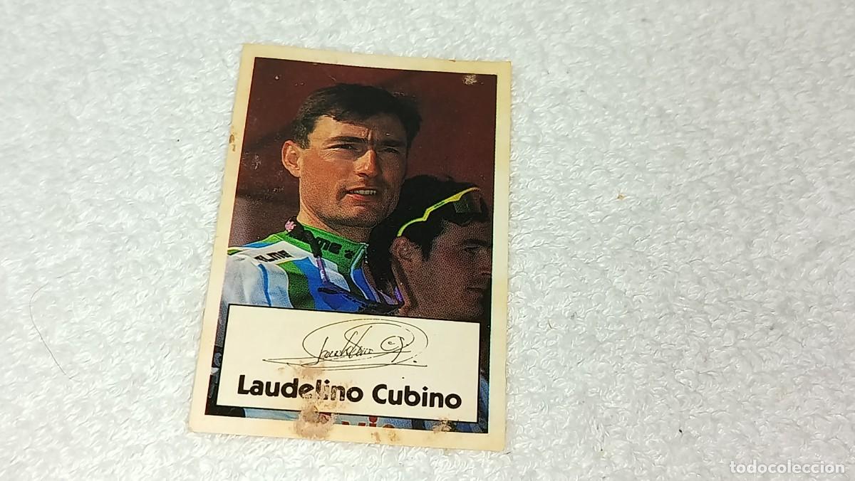 Coleccionismo cromos antiguos: BIMBO BIMBOCAO : ANTIGUO CROMO N&ordm; 51 LA VUELTA CICLISTA DE BIMBO LAUDELINO CUBINO A&Ntilde;OS 90 SIN PEGAR